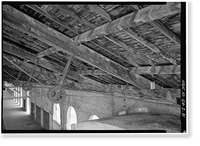 Central of Georgia Railway, Passenger Station & Train Shed, Corner of Louisville (Railroad) Road & West Broad, Savannah, Chatham County, GA - 30 Classic, Antique Wall Art