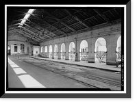 Central of Georgia Railroad, Passenger Station & Train Shed, 301 West Broad Street, Savannah, Chatham County, GA - 3, Historic Reproduction