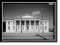 Central of Georgia Railway, Gray Building, 227 West Broad Street, Savannah, Chatham County, GA, Vintage Poster