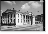 Central of Georgia Railway, Gray Building, 227 West Broad Street, Savannah, Chatham County, GA - 3 Classic, Historic Print