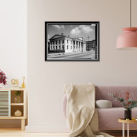 Central of Georgia Railway, Gray Building, 227 West Broad Street, Savannah, Chatham County, GA - 3 Classic, Historic Print