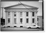 Central of Georgia Railway, Gray Building, 227 West Broad Street, Savannah, Chatham County, GA - 4, Antique Print