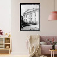 Central of Georgia Railway, Gray Building, 227 West Broad Street, Savannah, Chatham County, GA - 5, Antique Print
