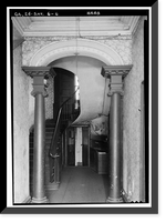 Isaiah Davenport House, 324 East State Street, Savannah, Chatham County, GA - 6, Vintage Print