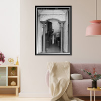 Isaiah Davenport House, 324 East State Street, Savannah, Chatham County, GA - 6, Vintage Print