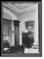 Isaiah Davenport House, 324 East State Street, Savannah, Chatham County, GA - 7, Antique Print