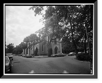 St. John's Episcopal Church, 329 Bull Street, Savannah, Chatham County, GA, Antique Poster