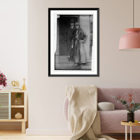 Historic Framed Print, M.T. Herrick & Anne Morgan,  17-7/8" x 21-7/8"