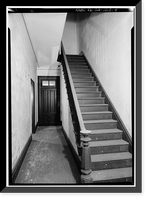 Historic Framed Print, 103-109 East President Street (Houses), Savannah, Chatham County, GA - 4,  17-7/8" x 21-7/8"