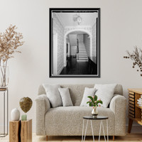 Historic Framed Print, John Ash House, 114-116 West Hull Street, Savannah, Chatham County, GA - 4,  17-7/8" x 21-7/8"