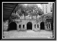 Charles B. Cluskey Embankment Stores, East Bay Street, Savannah, Chatham County, GA - 2, Historic Print