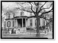 Richardson-Maxwell-Owen-Thomas House, 124 Abercorn Street, Savannah, Chatham County, GA, Vintage Poster