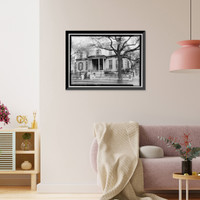 Richardson-Maxwell-Owen-Thomas House, 124 Abercorn Street, Savannah, Chatham County, GA, Vintage Poster