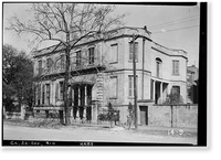 Richardson-Maxwell-Owen-Thomas House, 124 Abercorn Street, Savannah, Chatham County, GA - 4, Antique Print