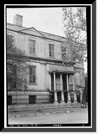 Richardson-Maxwell-Owen-Thomas House, 124 Abercorn Street, Savannah, Chatham County, GA - 5, Vintage Print