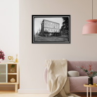 Mary Marshall Houses, 127-129 Abercorn Street, Savannah, Chatham County, GA, Vintage Print