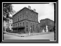 Mary Marshall Houses, 127-129 Abercorn Street, Savannah, Chatham County, GA - 2, Antique Wall Art