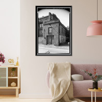 Mary Marshall Houses, Carriage House, 127-129 Abercorn Street, Savannah, Chatham County, GA Classic, Vintage Wall Art