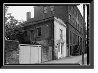 Mary Marshall Houses, Carriage House, 127-129 Abercorn Street, Savannah, Chatham County, GA - 2 Classic, Antique Wall Art