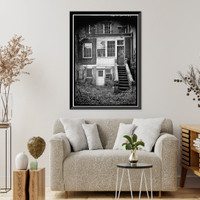 Historic Framed Print, 108 West Jones Street (House), Savannah, Chatham County, GA - 2,  17-7/8" x 21-7/8"