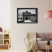 Savannah Cotton Exchange, 100 East Bay Street, Savannah, Chatham County, GA, Vintage Poster
