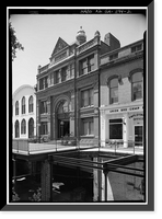Savannah Cotton Exchange, 100 East Bay Street, Savannah, Chatham County, GA - 2, Historic Print