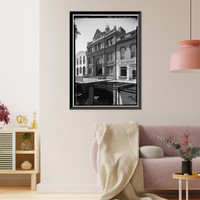 Savannah Cotton Exchange, 100 East Bay Street, Savannah, Chatham County, GA - 2, Historic Print