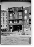 Savannah Cotton Exchange, 100 East Bay Street, Savannah, Chatham County, GA - 3, Antique Print