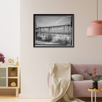 Central of Georgia Railway, Bay Street Viaduct, U.S. 17 & Bay Street, spanning Central of Georgia, Savannah, Chatham County, GA - 11, Historic Print