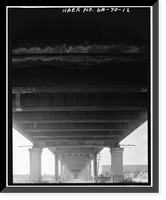 Central of Georgia Railway, Bay Street Viaduct, U.S. 17 & Bay Street, spanning Central of Georgia, Savannah, Chatham County, GA - 12, Antique Wall Art