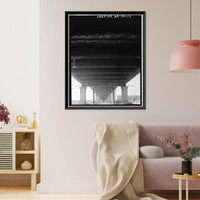 Central of Georgia Railway, Bay Street Viaduct, U.S. 17 & Bay Street, spanning Central of Georgia, Savannah, Chatham County, GA - 12, Antique Wall Art