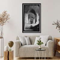 Fort Pulaski, Cockspur Island, Savannah vicinity, Chatham County, GA - 6, Vintage Wall Art