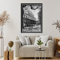 Cobb Institute, Girls' Dormitory, 220 North Milledge Avenue, Athens, Clarke County, GA - 2 Classic, Antique Wall Art