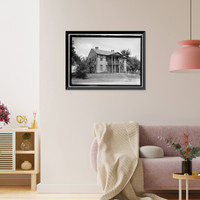 Golding-Gerdine House, 129 Dougherty Street, Athens, Clarke County, GA Classic, Antique Poster