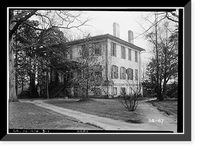 Historic Framed Print, Camak House, 279 Meigs Street, Athens, Clarke County, GA,  17-7/8" x 21-7/8"