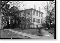 Historic Framed Print, Camak House, 279 Meigs Street, Athens, Clarke County, GA,  17-7/8" x 21-7/8"