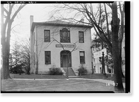 University of Georgia, Demosthenian Hall, Athens, Clarke County, GA, Vintage Print