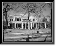 Historic Framed Print, Thomas-Carithers House, 530 Milledge Avenue, Athens, Clarke County, GA,  17-7/8" x 21-7/8"