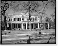 Historic Framed Print, Thomas-Carithers House, 530 Milledge Avenue, Athens, Clarke County, GA,  17-7/8" x 21-7/8"