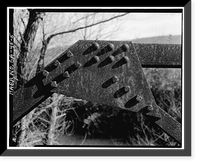County Road 130 Bridge, Spanning Gulf Creek, Rising Fawn vicinity, Dade County, GA - 5, Vintage Print