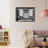 Old Governor's Mansion, Clark & Green Streets, Milledgeville, Baldwin County, GA - 3, Vintage Print