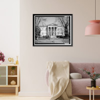 Old Governor's Mansion, Clark & Green Streets, Milledgeville, Baldwin County, GA - 9 Classic, Vintage Print