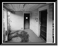 Historic Framed Print, 605 Simmons Avenue (House), Milledgeville, Baldwin County, GA - 5,  17-7/8" x 21-7/8"