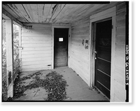 Historic Framed Print, 605 Simmons Avenue (House), Milledgeville, Baldwin County, GA - 5,  17-7/8" x 21-7/8"