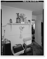 Historic Framed Print, 620 North Wilkinson Street (House), Milledgeville, Baldwin County, GA - 8,  17-7/8" x 21-7/8"