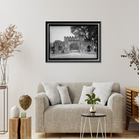 Old State Capitol, Milledgeville, Baldwin County, GA - 4, Historic Print