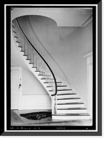 Governor Johnson-Ennis House, Milledgeville vicinity, Baldwin County, GA - 3, Historic Print