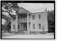 Boykin Hall, Milledgeville vicinity, Baldwin County, GA - 2, Antique Poster