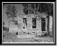 Pearle Cotton Mill & Dam, Elbert County Road 245, Elberton vicinity, Elbert County, GA Classic, Vintage Print