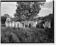 Pearle Cotton Mill & Dam, Elbert County Road 245, Elberton vicinity, Elbert County, GA - 8, Vintage Print